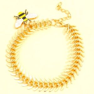 Bumble Bee Gold Bracelet